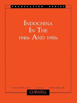 cover image of Indochina in the 1940s and 1950s